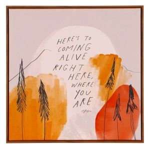 Trees quote Giclée After Morgan Harper Nichols
